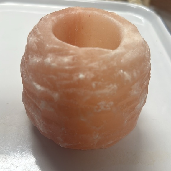 Himalayan Salt Rock Votive Candle Holder - Picture 7 of 8